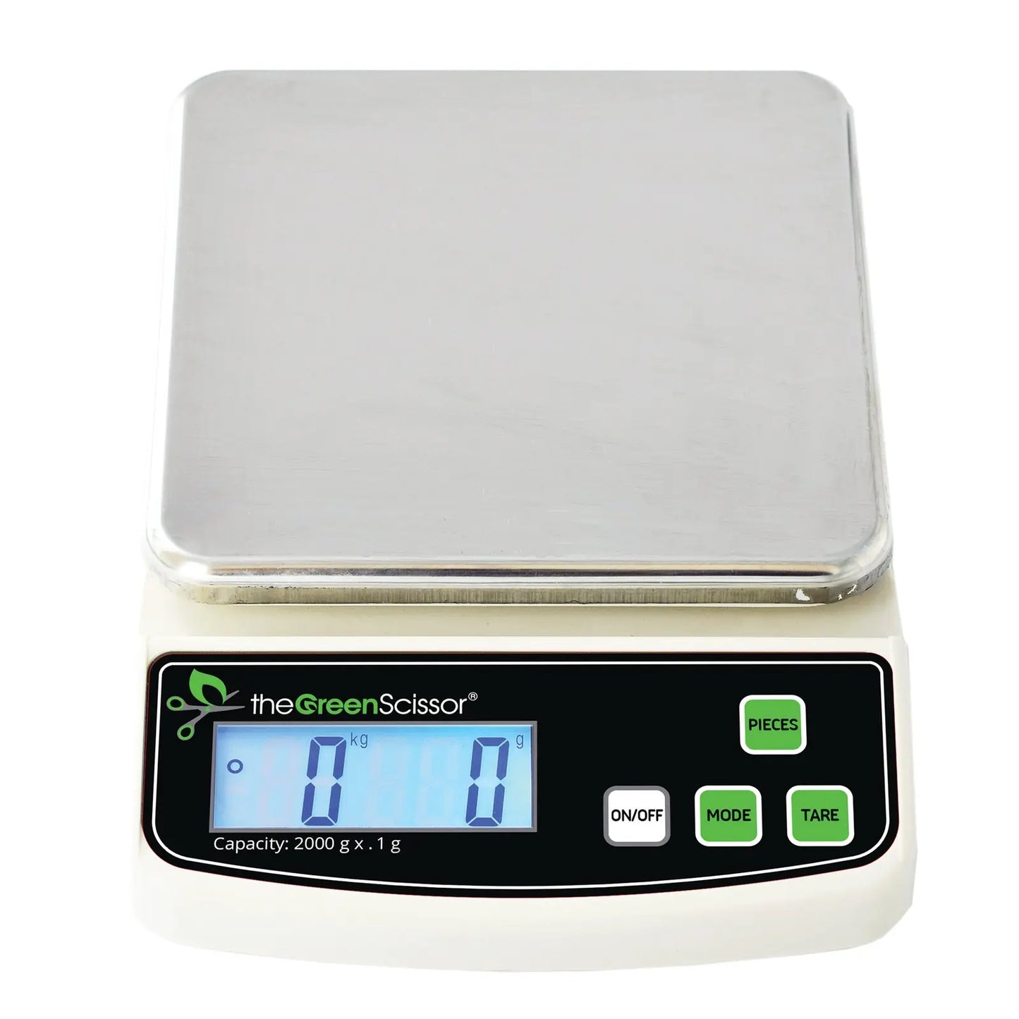 The Green Scissor Digital Table Top Scale 2000g x 0.1g