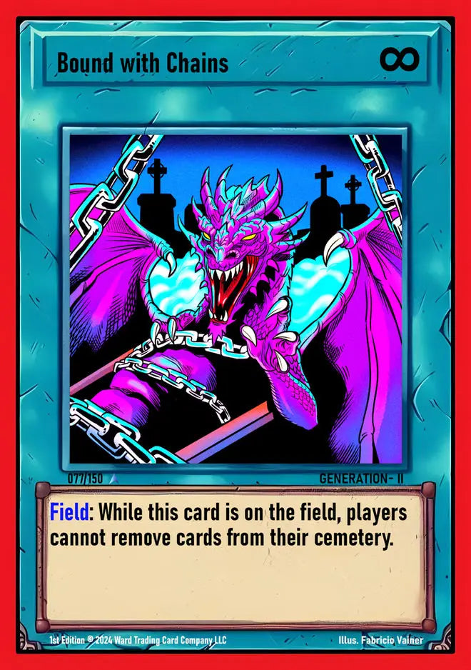 Ward TCG - Bound with Chains Foil GEN2 #77