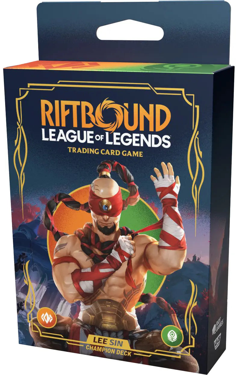 Riftbound - League of Legends TCG: Origins Champion Deck - Lee Sin