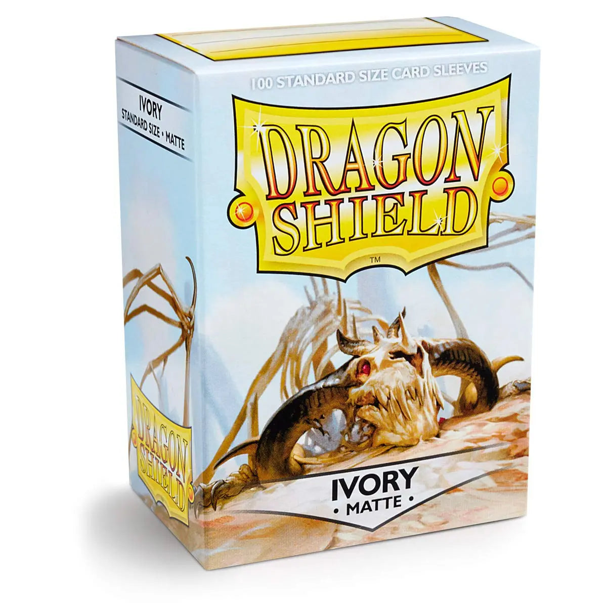 Dragon Shield 100ct Matte Ivory