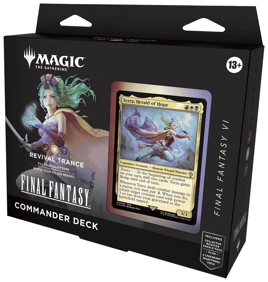 Magic the Gathering Final Fantasy Terra Herald of Hope Commander Deck ( Ships 6/13/25 )