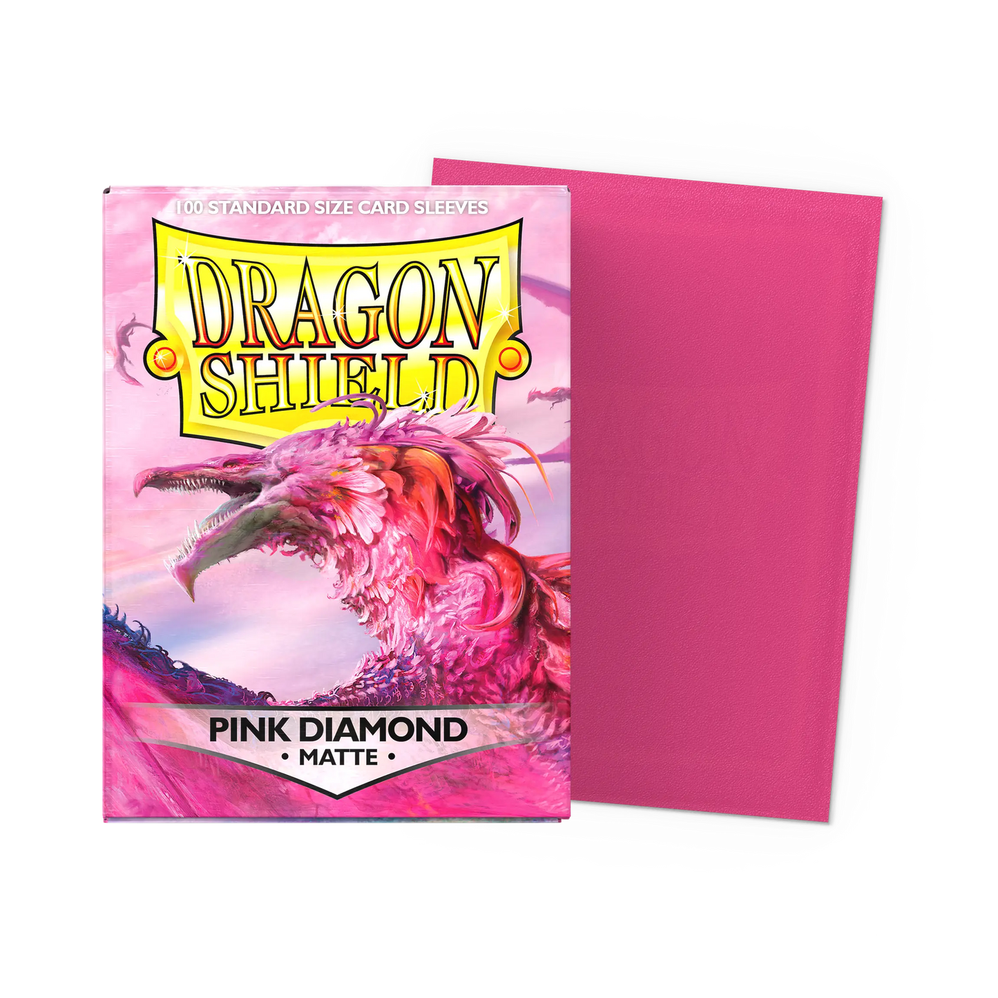 Dragon Shield 100ct Matte Pink Diamond
