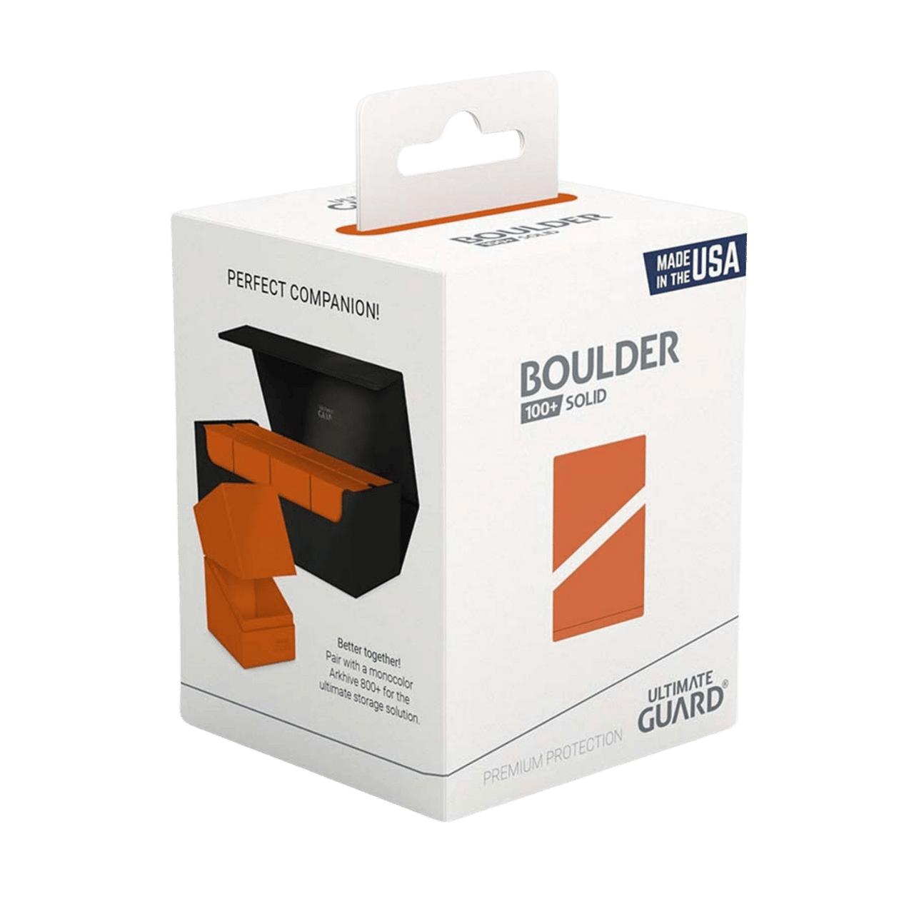 Ultimate Guard Boulder 100+ Solid Orange