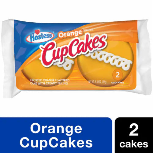 Hostess Orange Cupcakes 96g