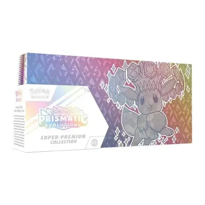 Pokemon Scarlet & Violet Prismatic Evolutions Super-Premium Collection SHIPS 5/16/25