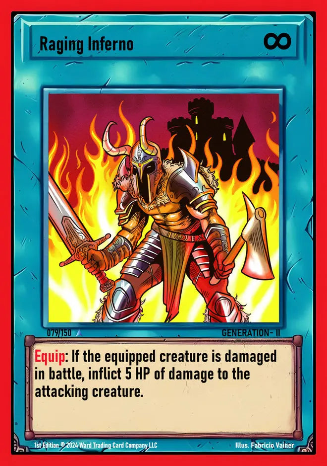Ward TCG Single Card - Raging Inferno #079
