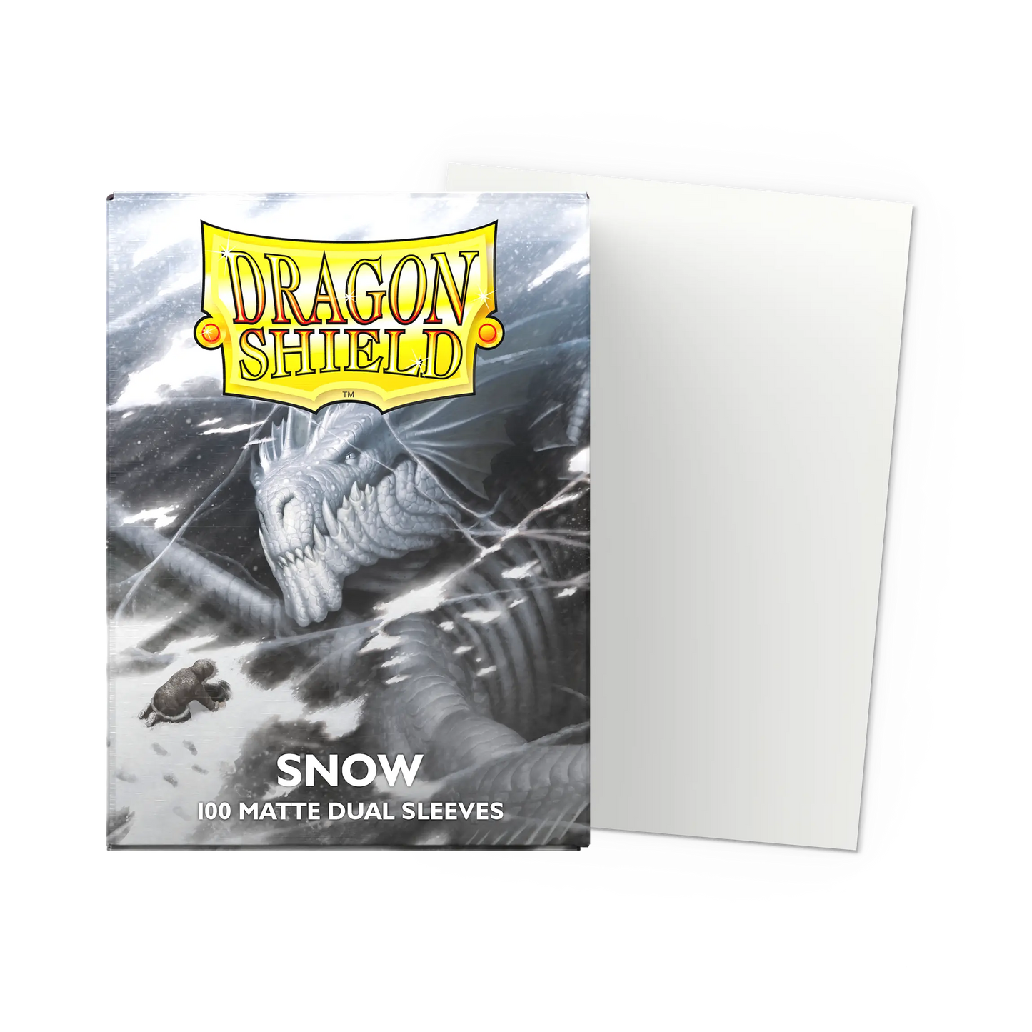 Dragon Shield 100ct Dual Matte Snow