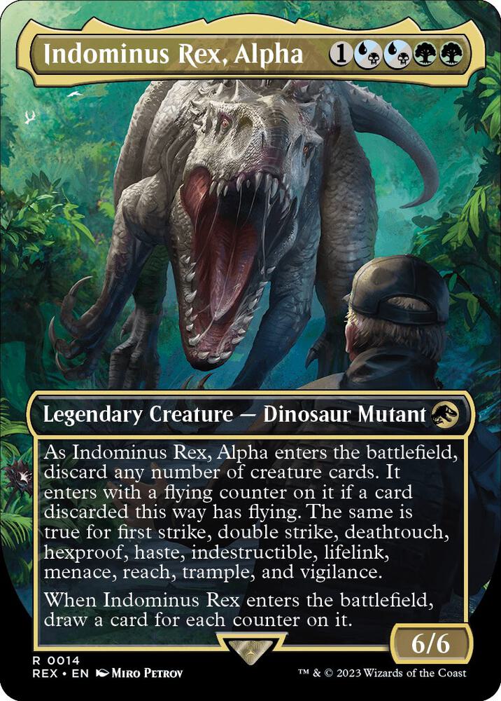 MTG Indominus Rex, Alpha REX 14
