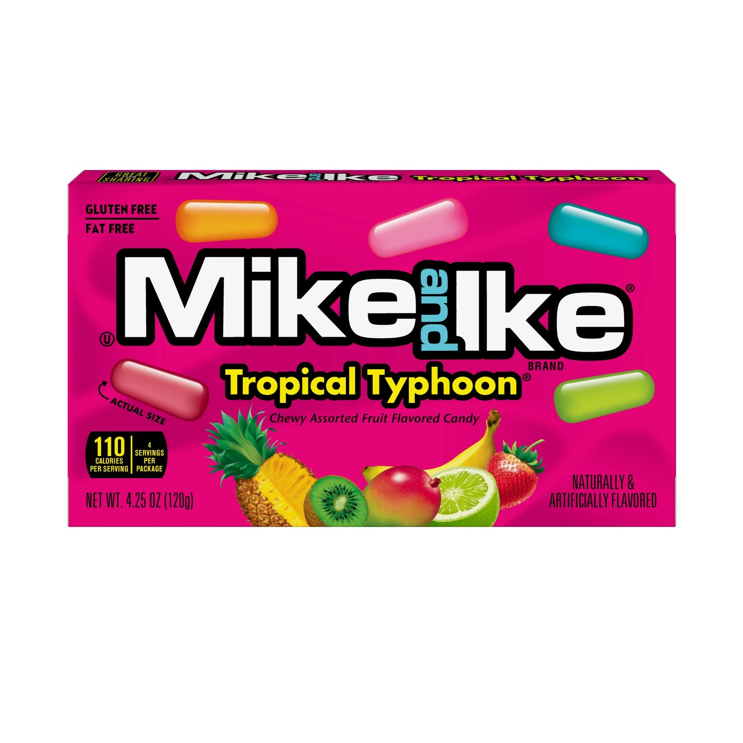 Mike and Ike Tropical Typhoon 4.25oz