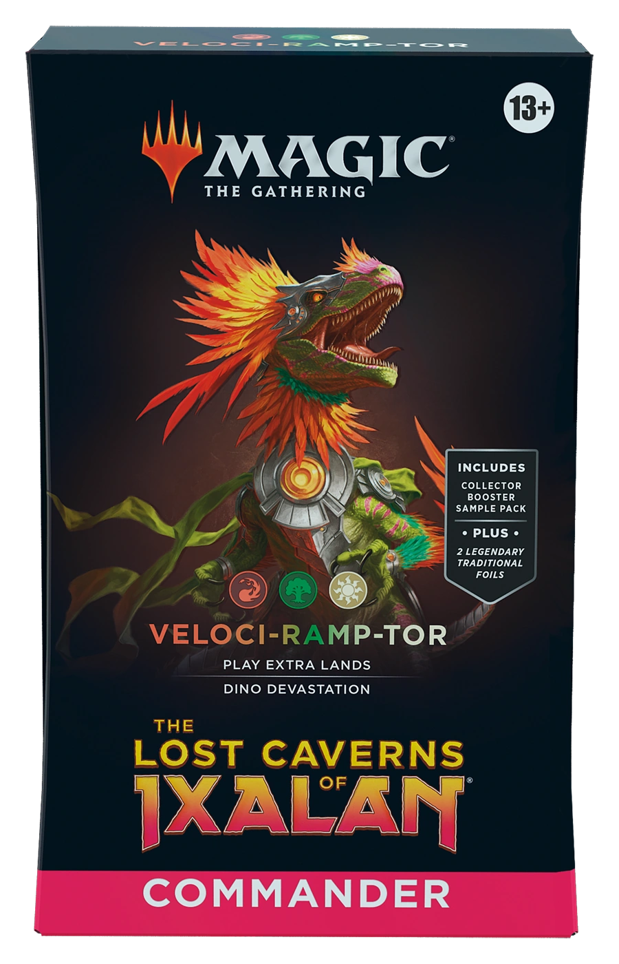 The Lost Caverns of Ixalan Commander Deck - Veloci-ramp-tor