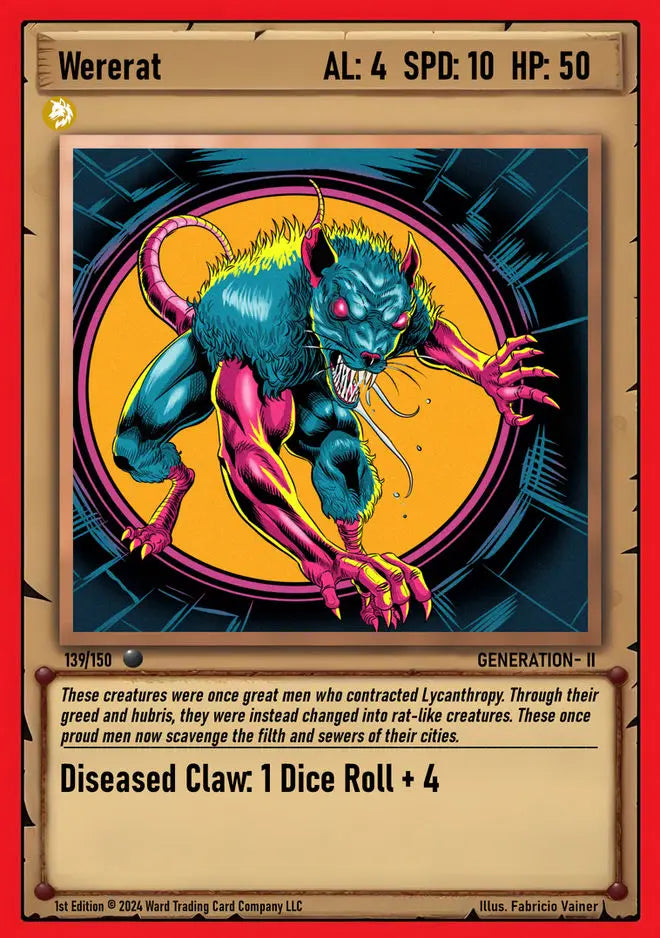 Ward TCG Single Card - Wereat #139