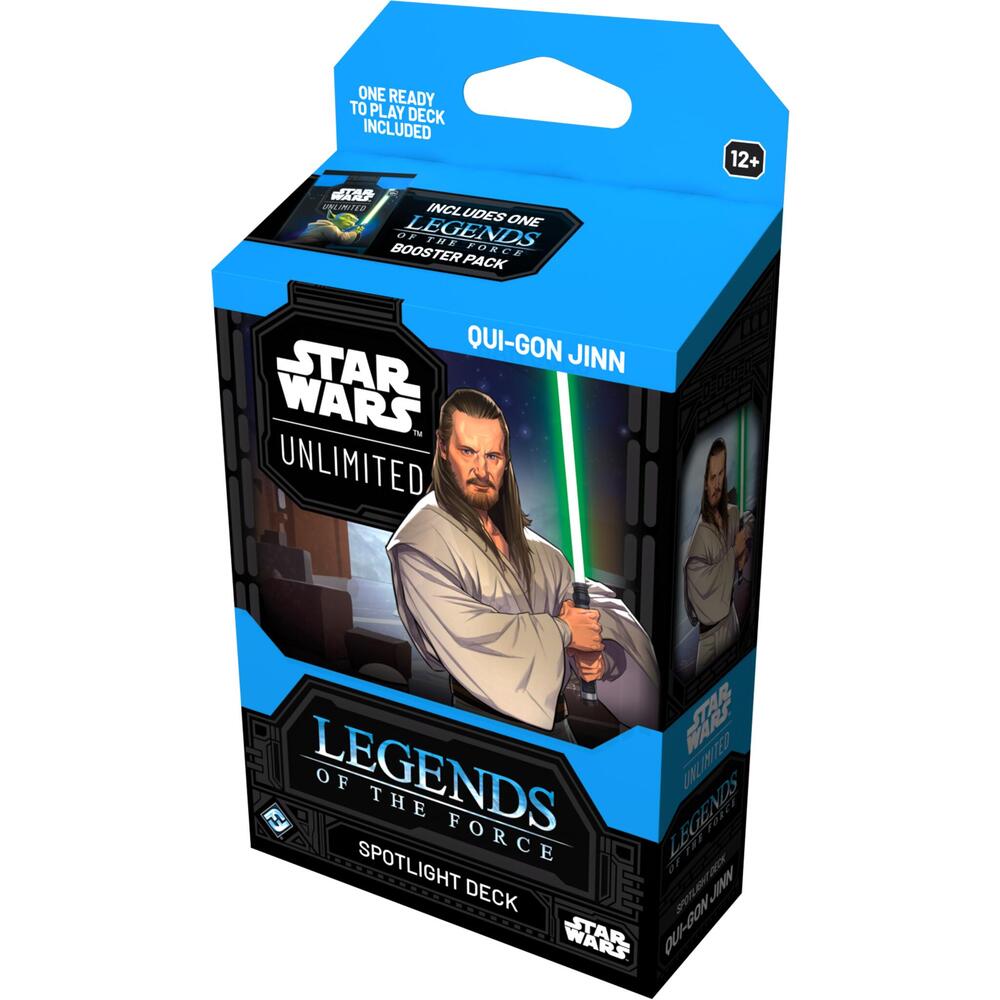Star Wars: Unlimited TCG Legends of The Force Qui-Gon Jinn Spotlight Deck