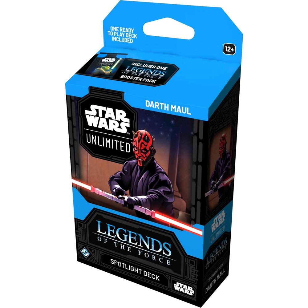 Star Wars: Unlimited TCG Legends of The Force Darth Maul Spotlight Deck