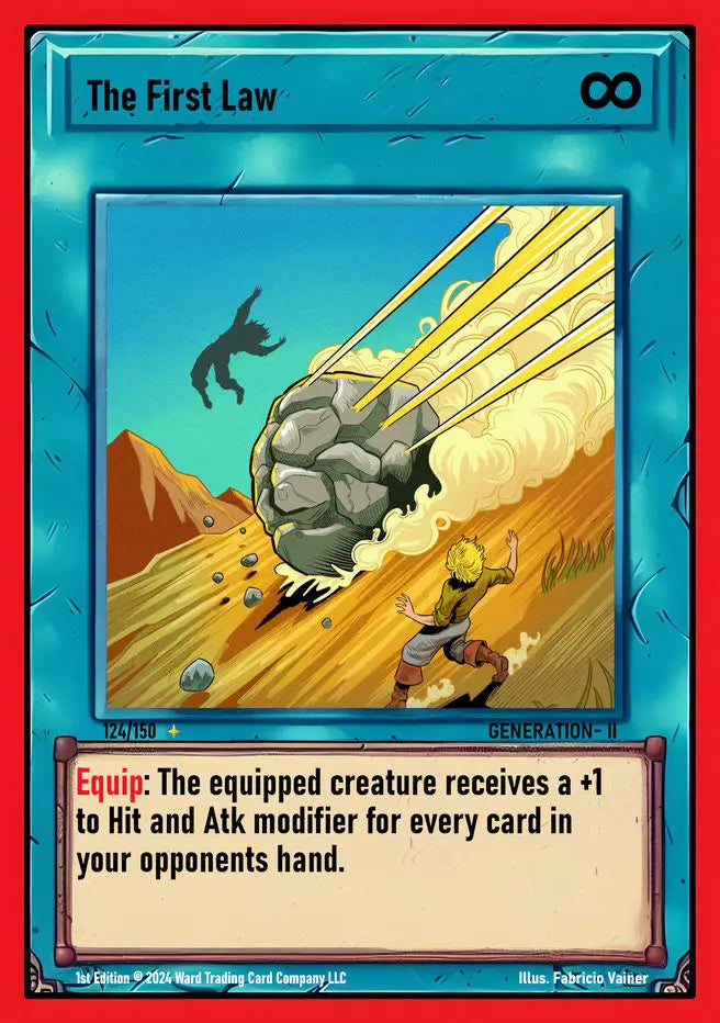 Ward TCG Single Card - The First Law #124