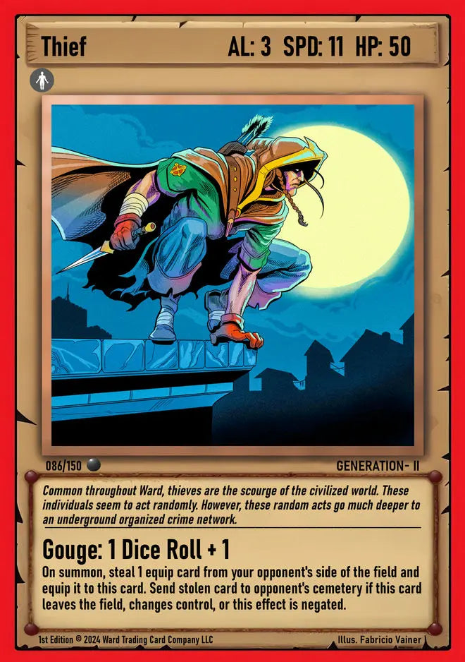 Ward TCG Single Card - Thief #086