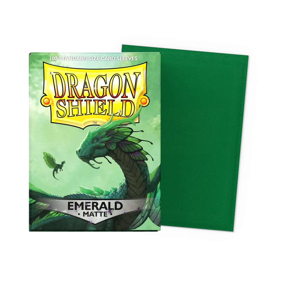 Dragon Shield 100ct Matte Emerald