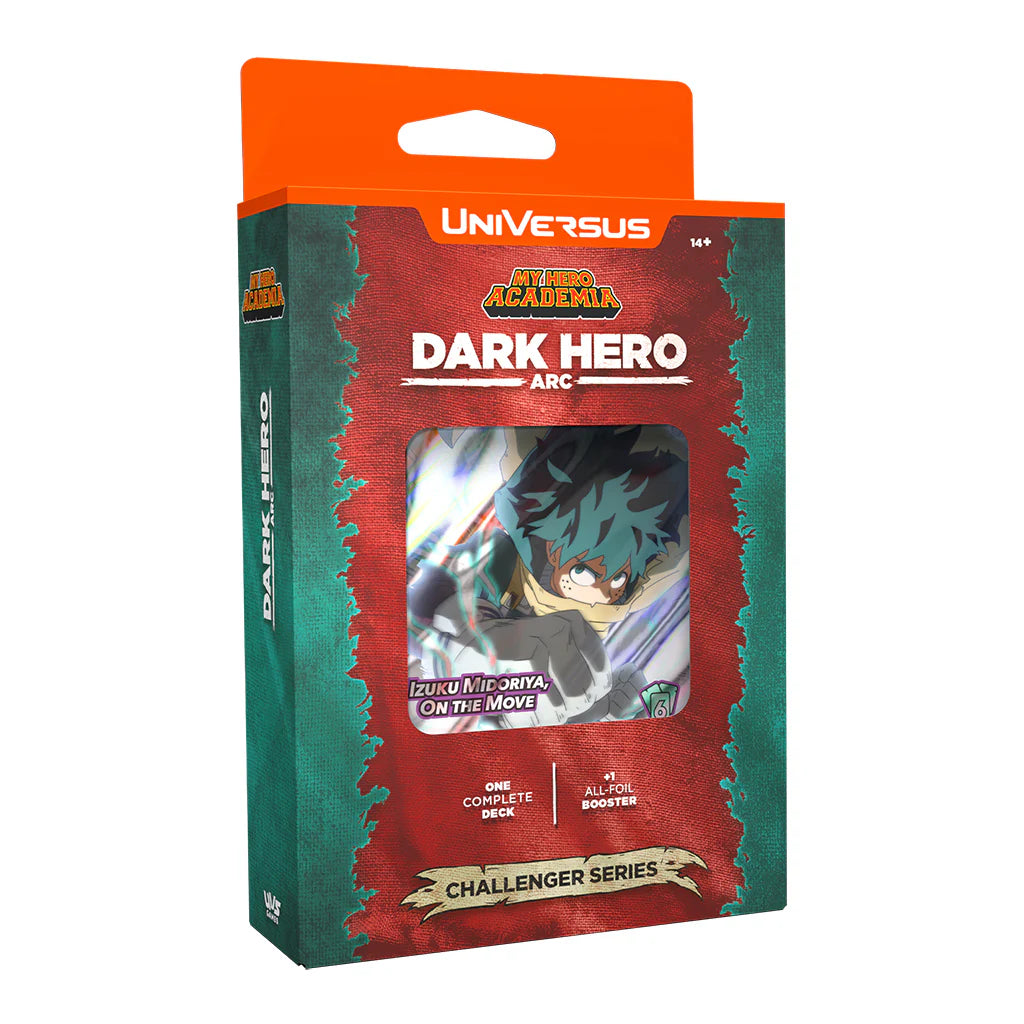 UniVersus CCG: Challenger Series - My Hero Academia Dark Hero Arc Deck
