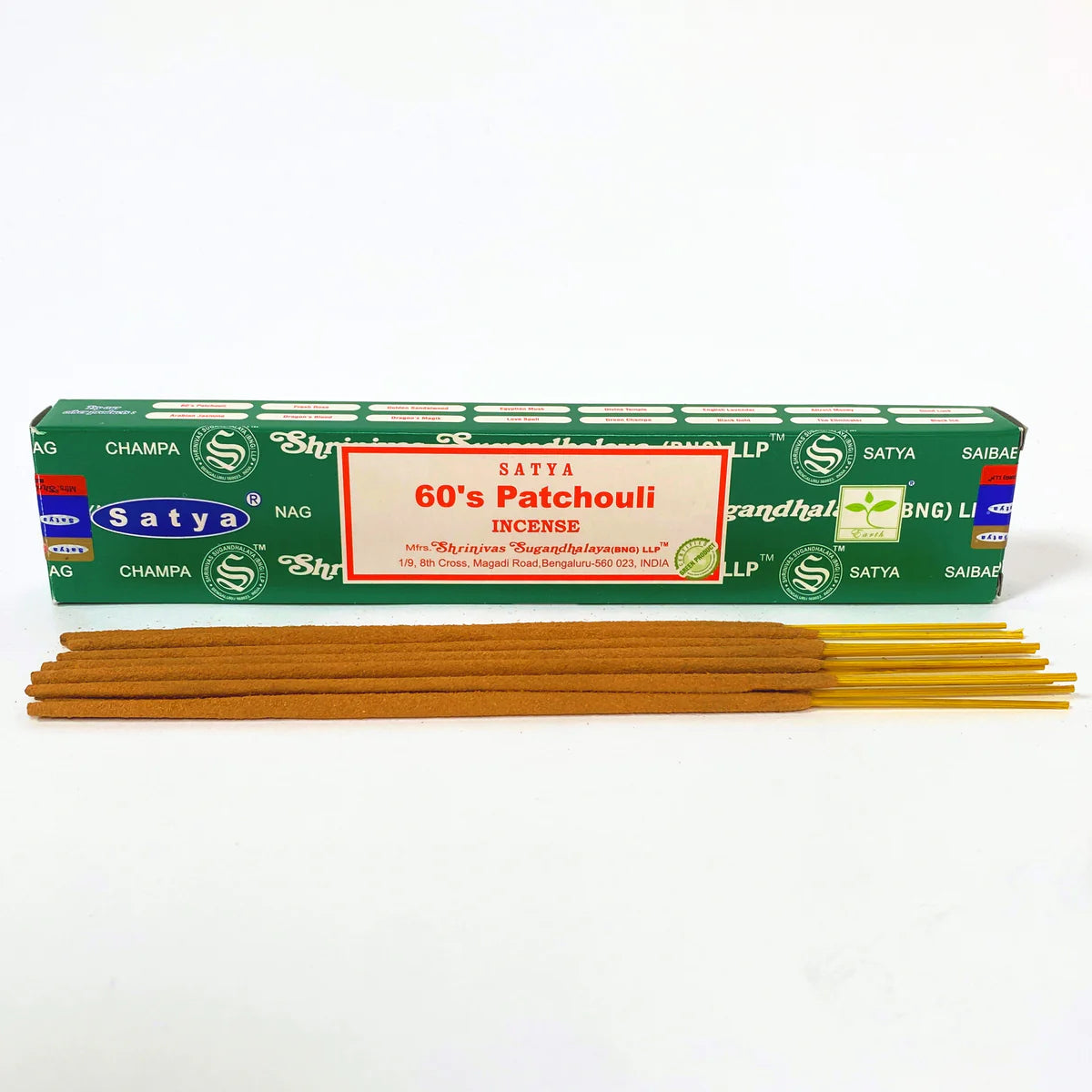 Satya Incense 15g 60s Patchouli