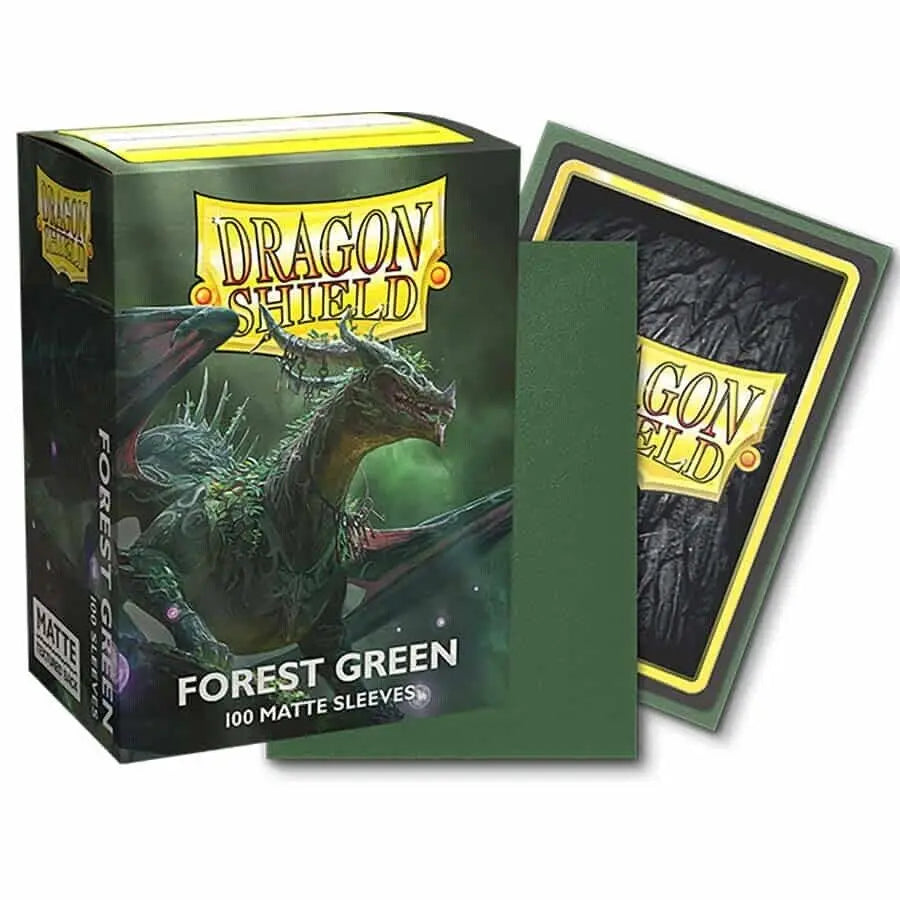 Dragon Shield 100ct Matte Forest Green