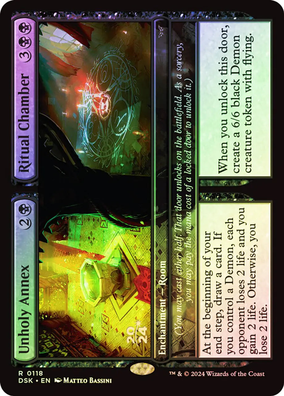 Unholy Annex // Ritual Chamber #118 Foil