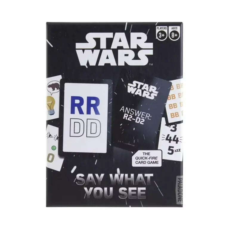 Star Wars Say What you See Cards