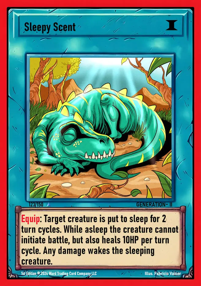 Ward TCG Single Card - Sleepy Scent #123
