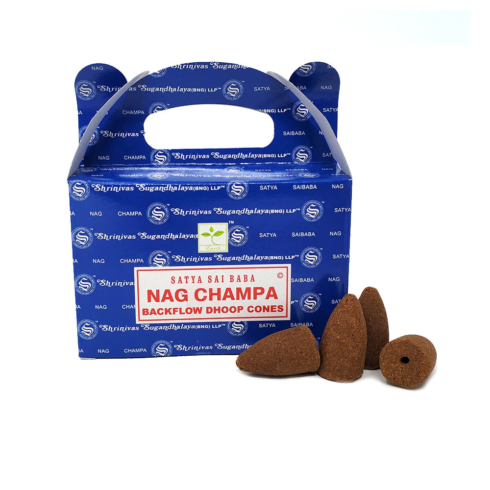 Satya Nag Champa Dhoop Cones 24 Pack