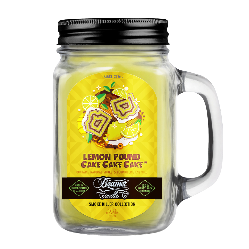Beamer Candle 12oz Mason Jar Lemon Pound Cake