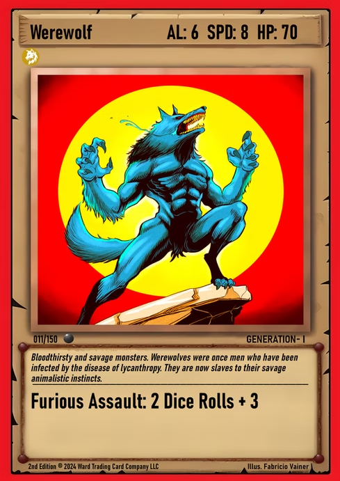 Ward TCG - Werewolf GEN1 #011