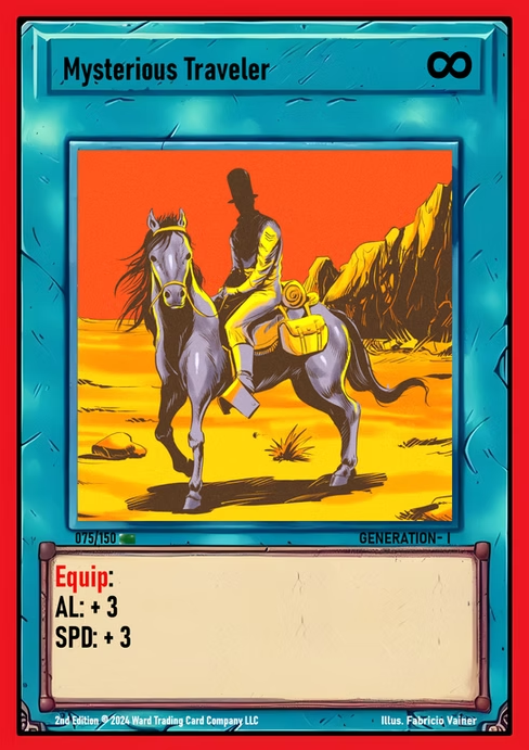 Ward TCG - Mysterious Travelor GEN1 #075