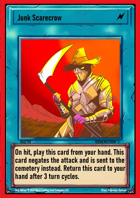 Ward TCG - Junk Scarecrow ✦ Foil GEN1 #066F