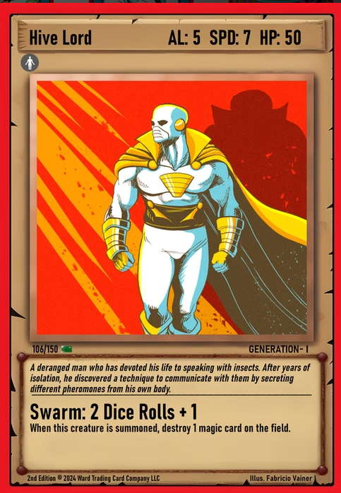 Ward TCG - Hive Lord ✦ Foil GEN1 #106F