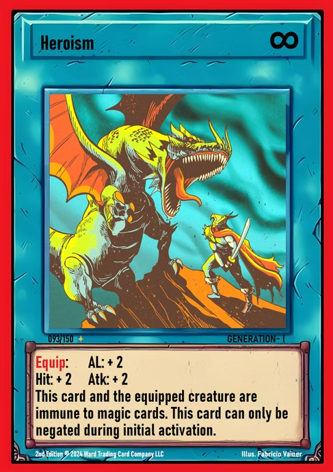 Ward TCG - Heroism GEN1 #093