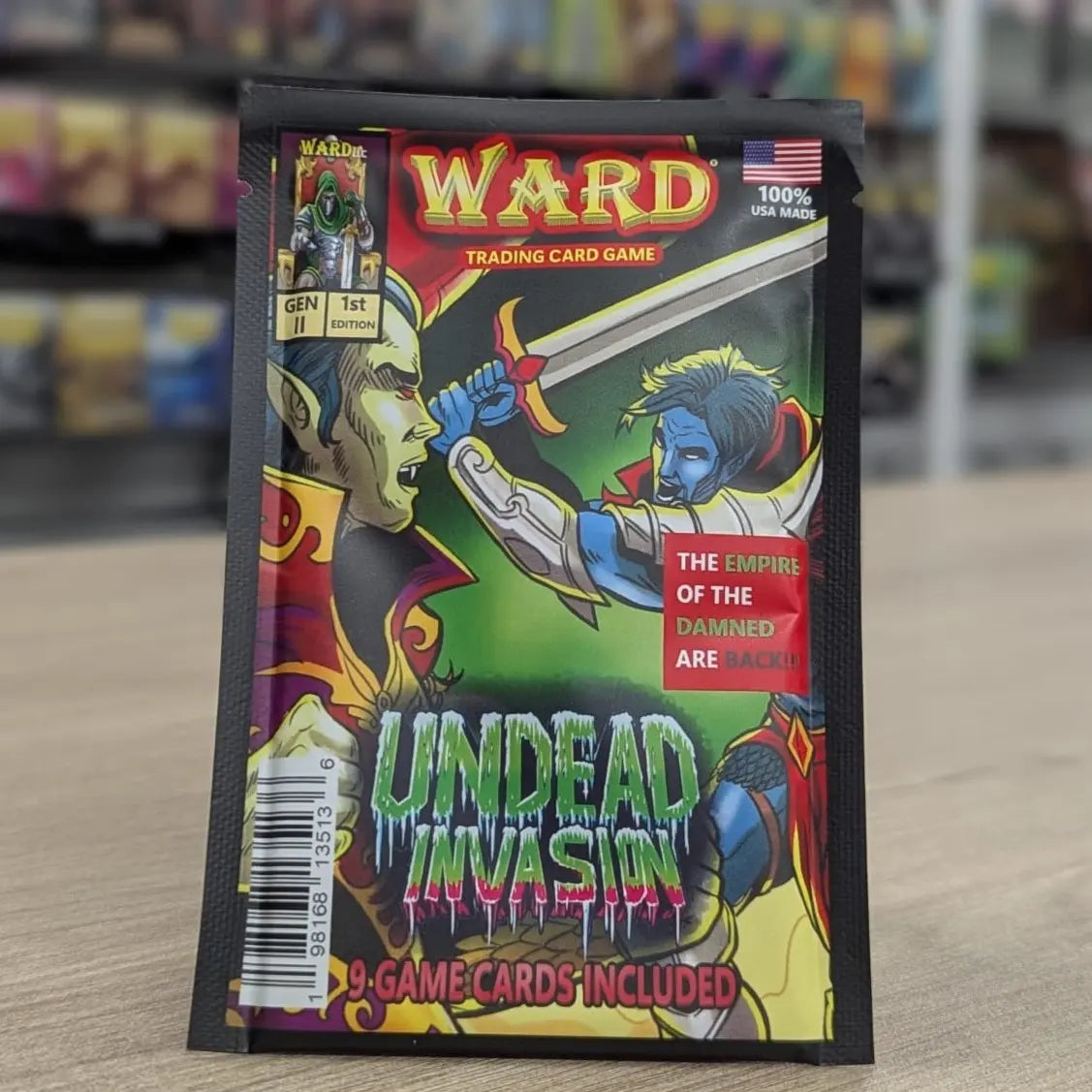 Ward TCG Undead Invasion ( also known as Ward TCG Gen 2 1st Editon Booster Pack )
