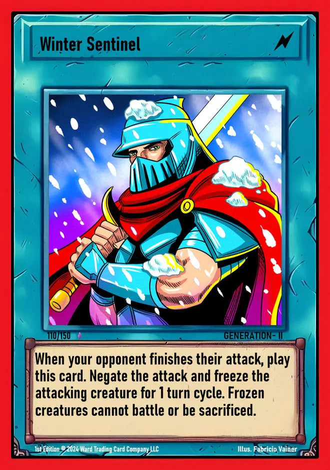 Ward TCG Single Card - Winter Sentinel #110