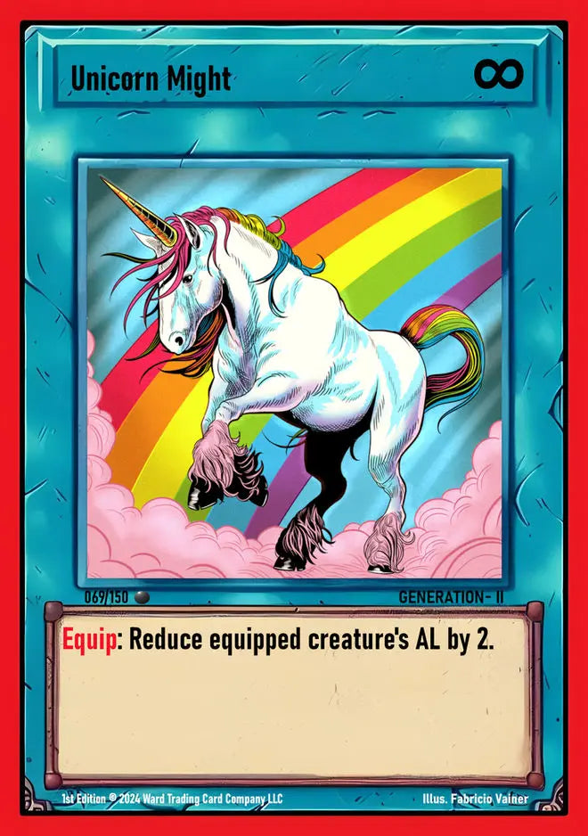 Ward TCG Single Card - Unicorn Might #069