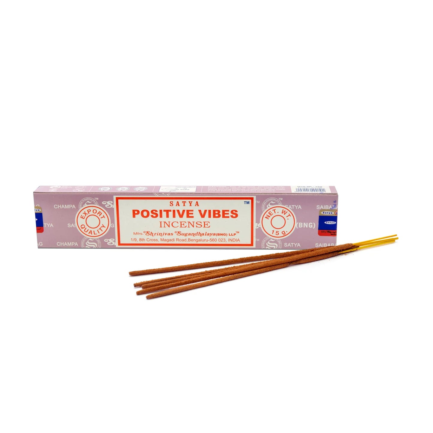Satya Incense 15g Positive Vibes