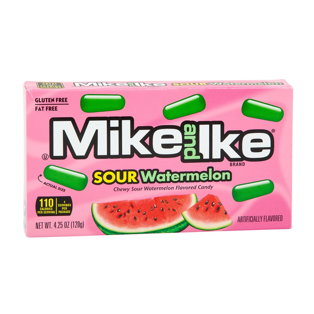 Mike and Ike Sour Watermelon 4.25oz