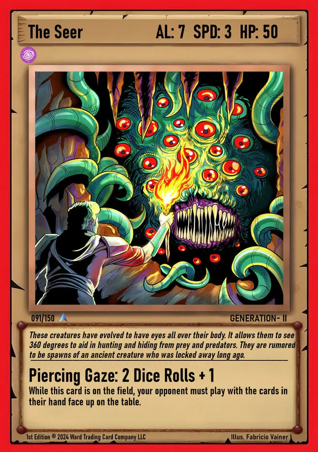 Ward TCG Single Card - The Seer #091