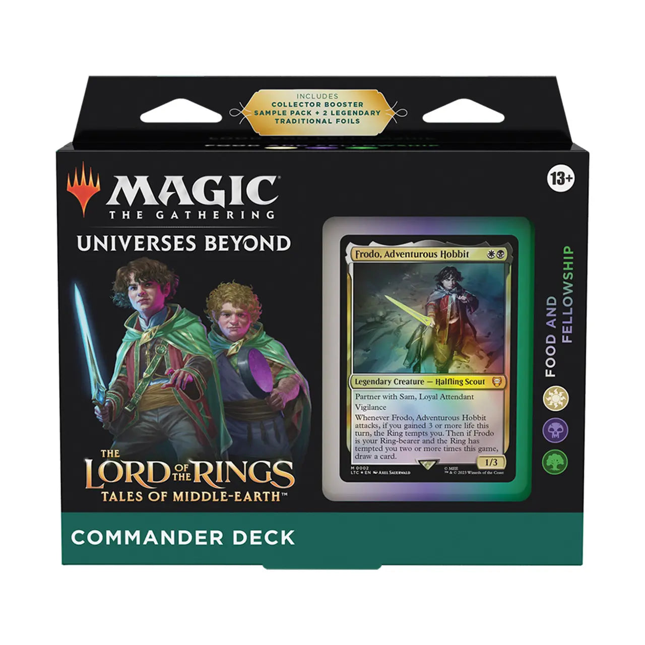 Lord of the Rings Commander Deck Food and Fellowship