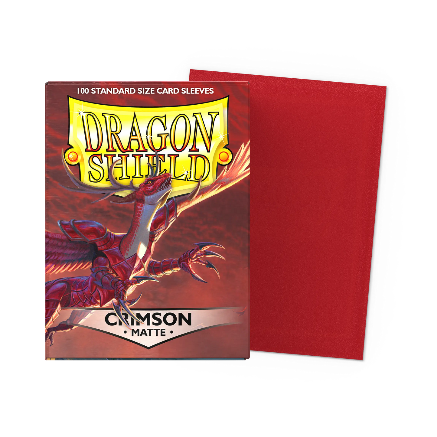 Dragon Shield 100ct Matte Crimson