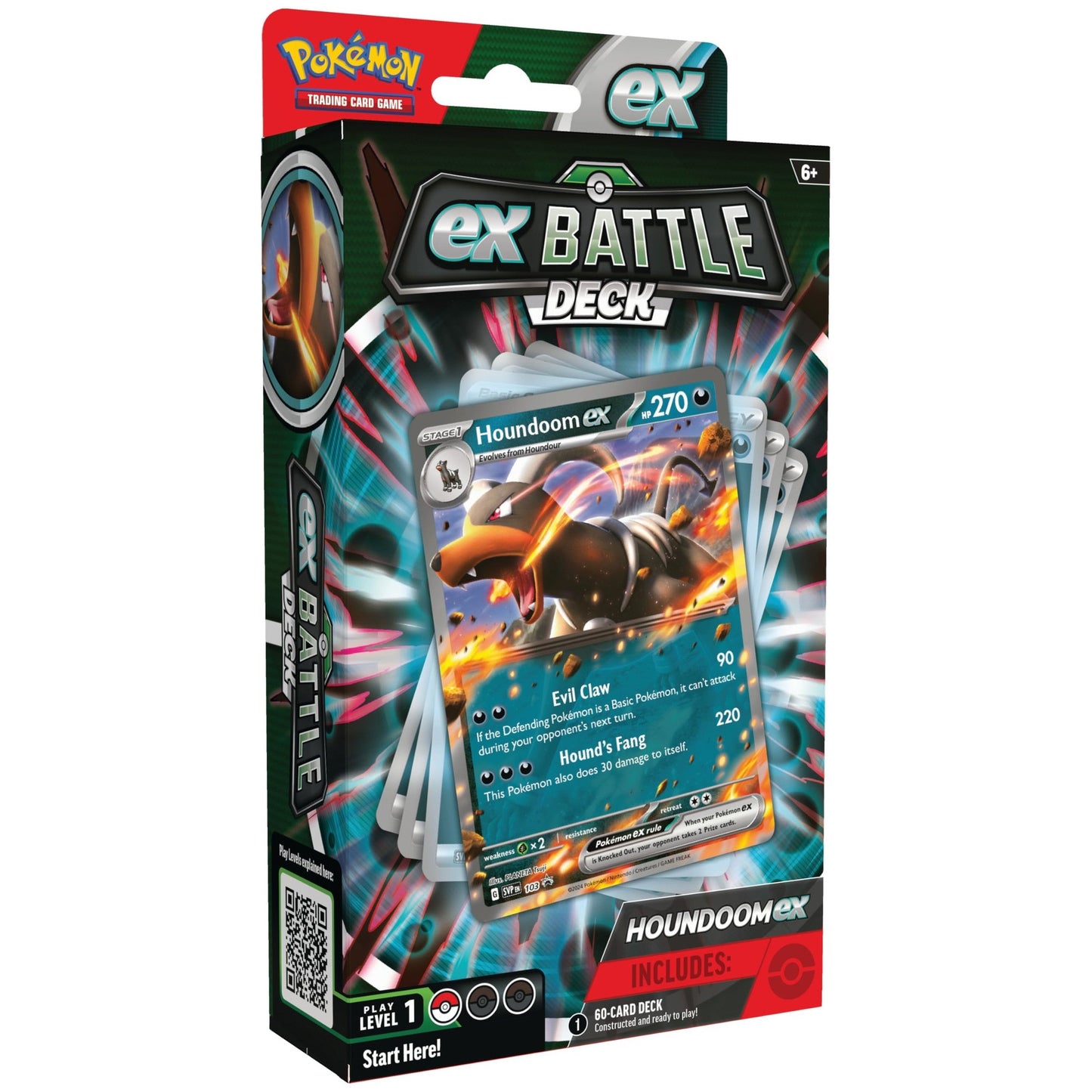 Pokemon TCG: Battle Deck Houndoom ex
