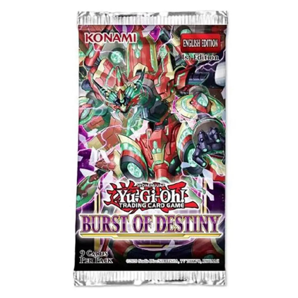 Yu-Gi-Oh Burst Of Destiny Booster Pack