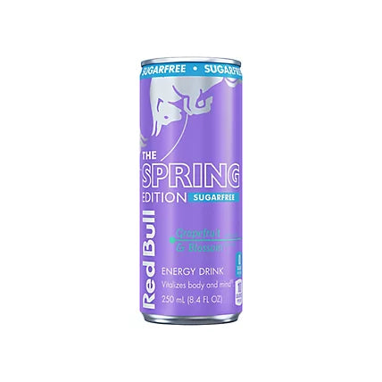 Red Bull The Spring Edition Sugar Free Grapefruit & Blossom