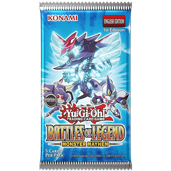 Yu-Gi-Oh! Battles of Legend: Monster Mayhem Booster Pack SHIP 6/13/25