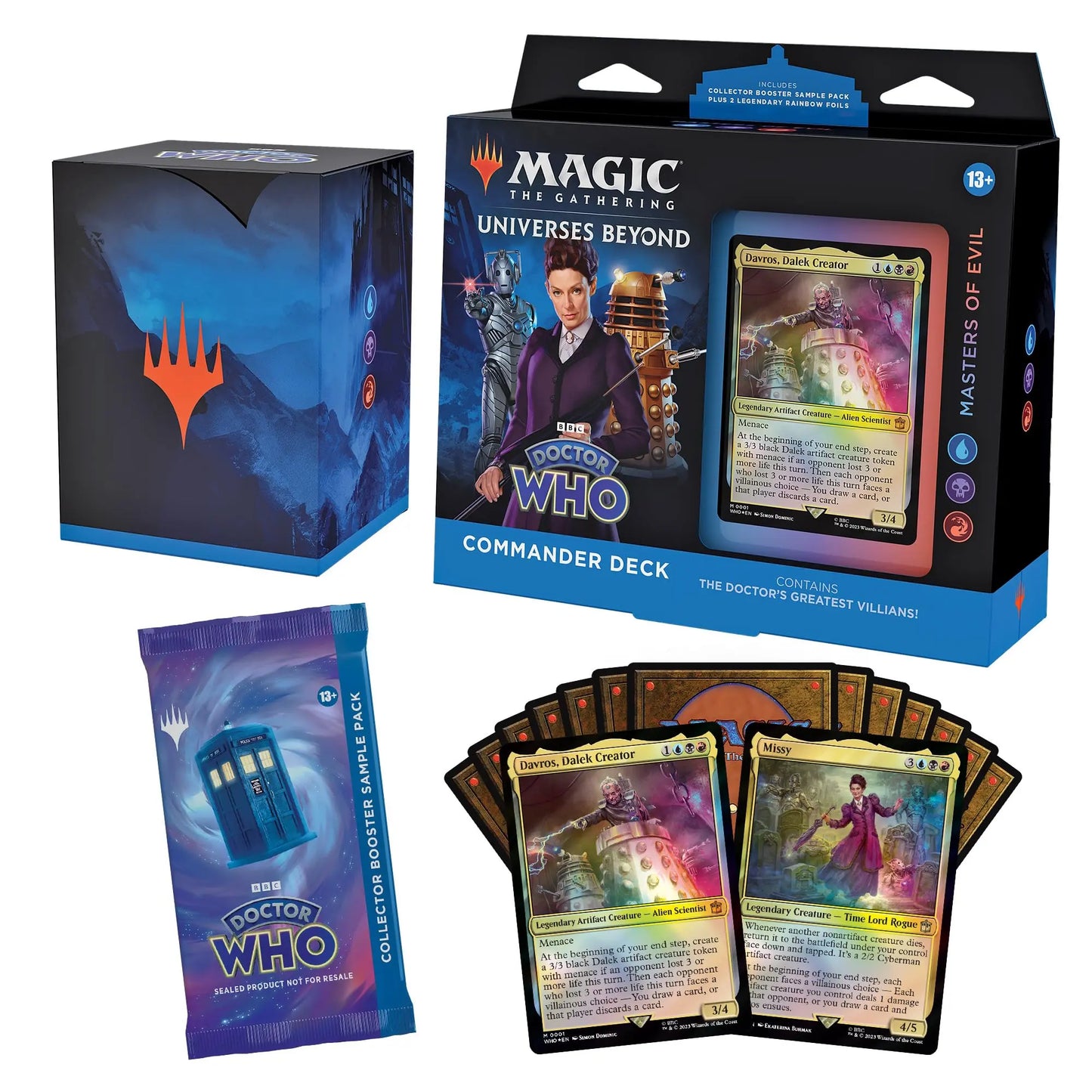 Doctor Who Masters of Evil Commander Deck