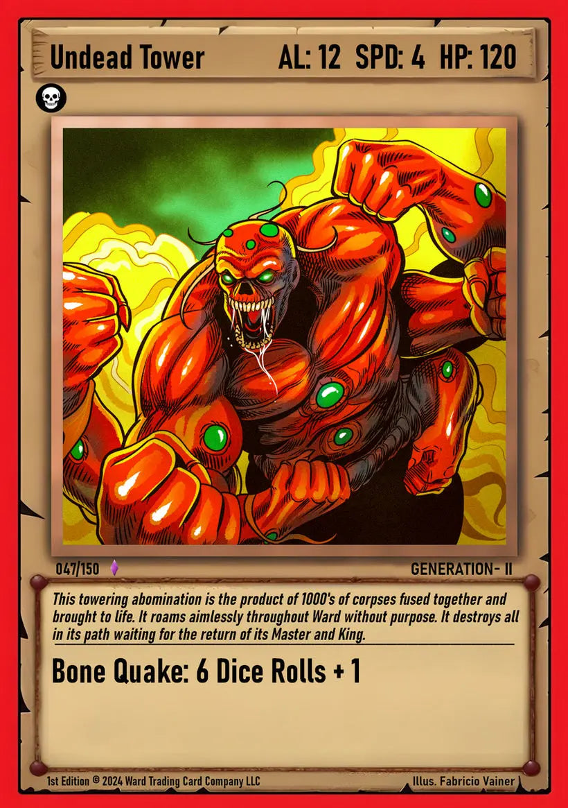 Ward TCG Single Card - Undead Tower #047
