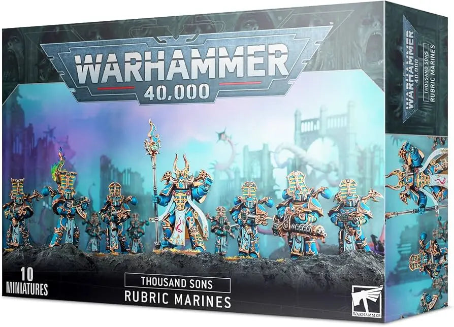 Warhammer 40000 Thousand Sons Rubric Marines
