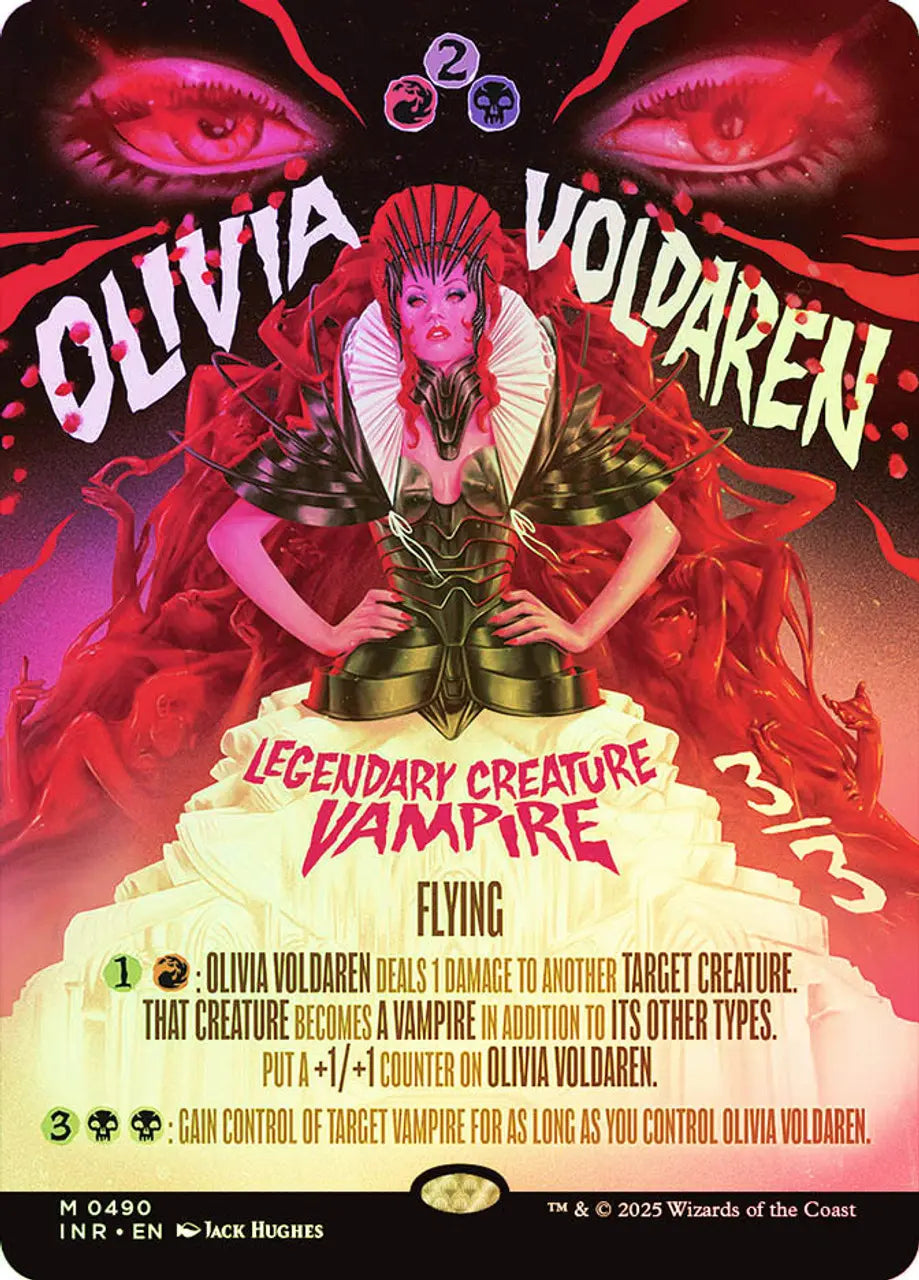 Olivia Voldaren INR ★ 490 Foil Poster