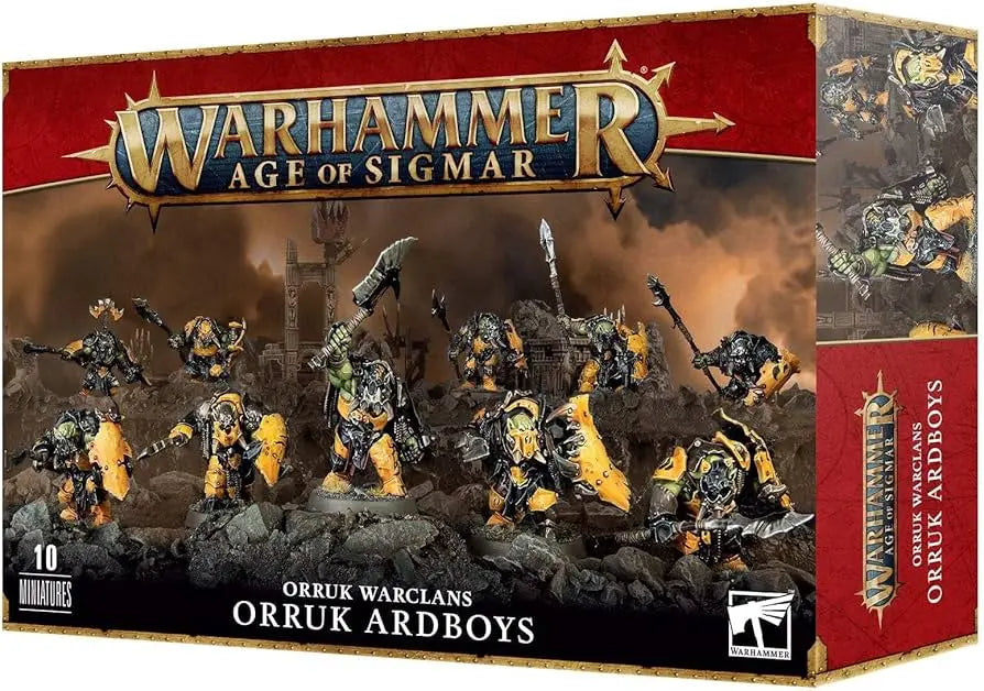 Warhammer Age of Sigmar Orruk Warclans Orruk Ardboyz
